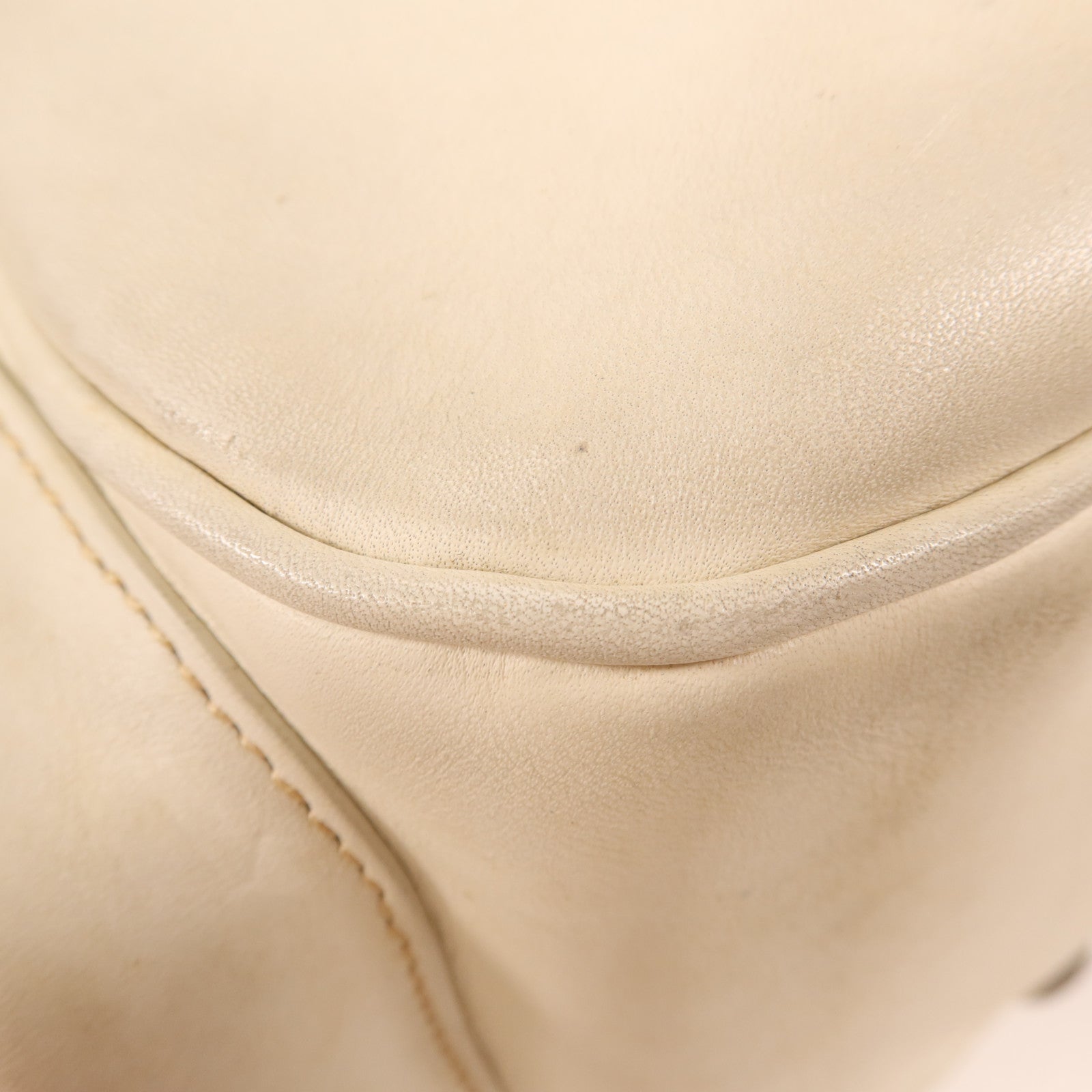 PRADA 帆布Shoulder Bag銀扣肩背袋