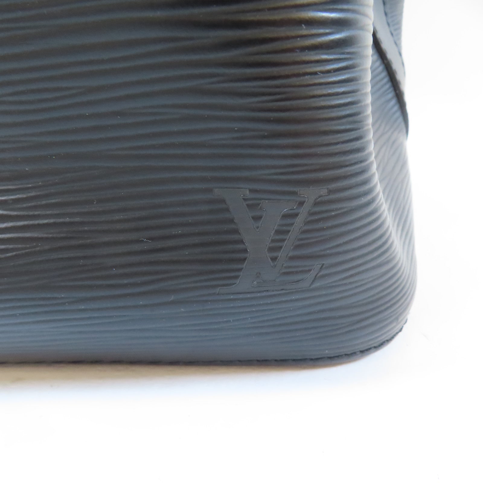 LOUIS VUITTON Epi Noe金扣肩背袋黑色