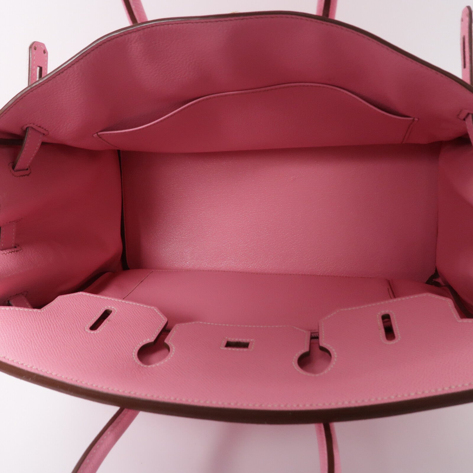 HERMES Epsom皮革Birkin 35手挽袋Pink