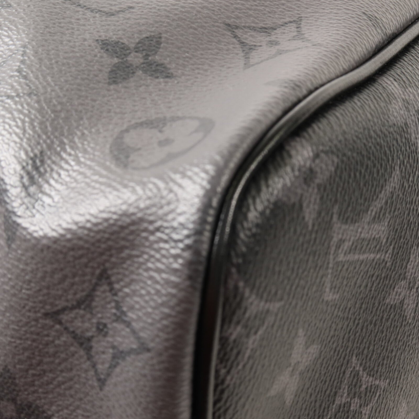 LOUIS VUITTON Monogram Eclipse Keepall Bandouliere 50手挽肩背兩用袋