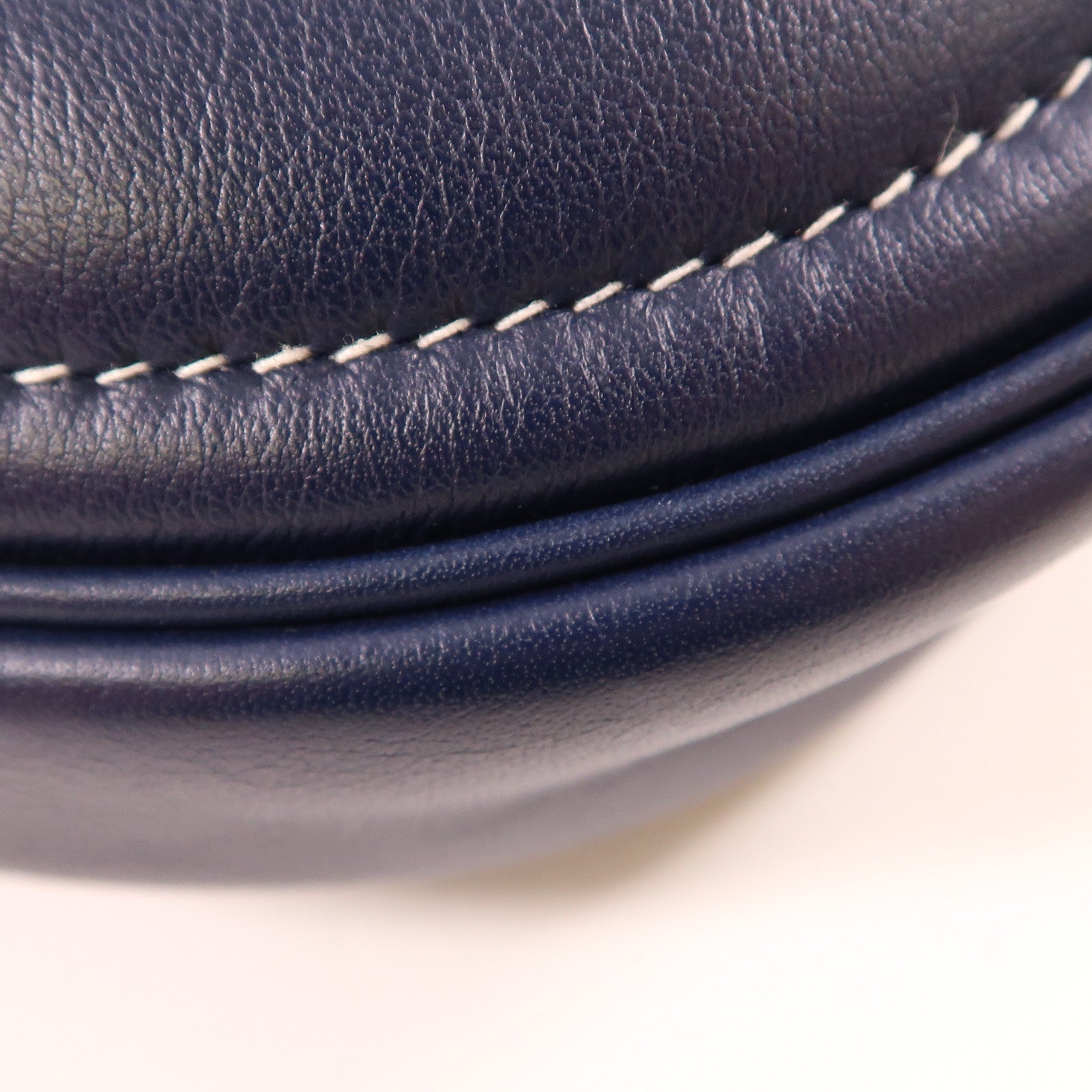 HERMES PHW In The Loop Belt Bag Swift Leather Navy