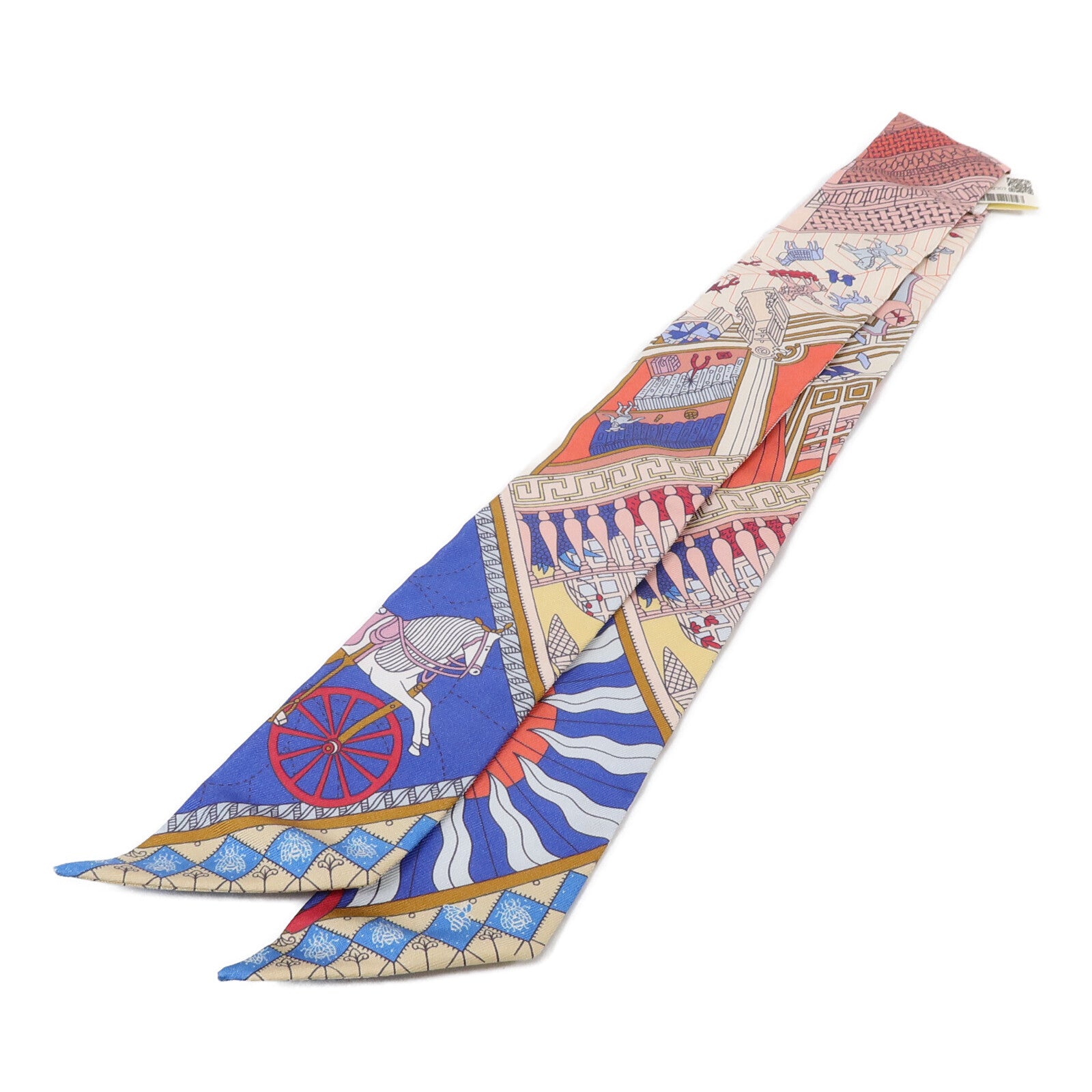 HERMES 絲質Twilly絲巾