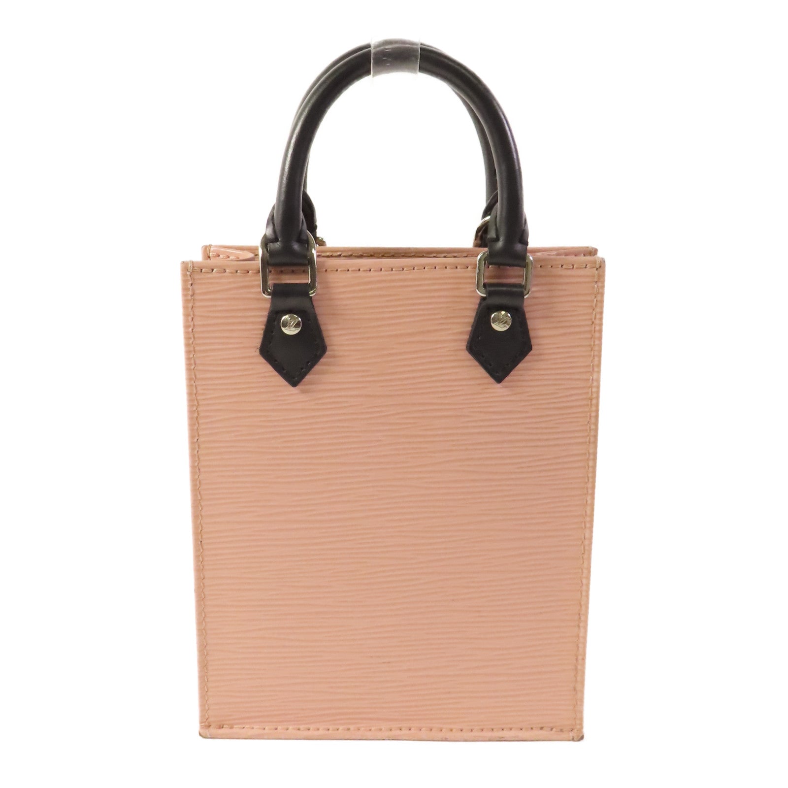 LOUIS VUITTON Epi Petit Sac Plat銀扣手挽肩背兩用袋