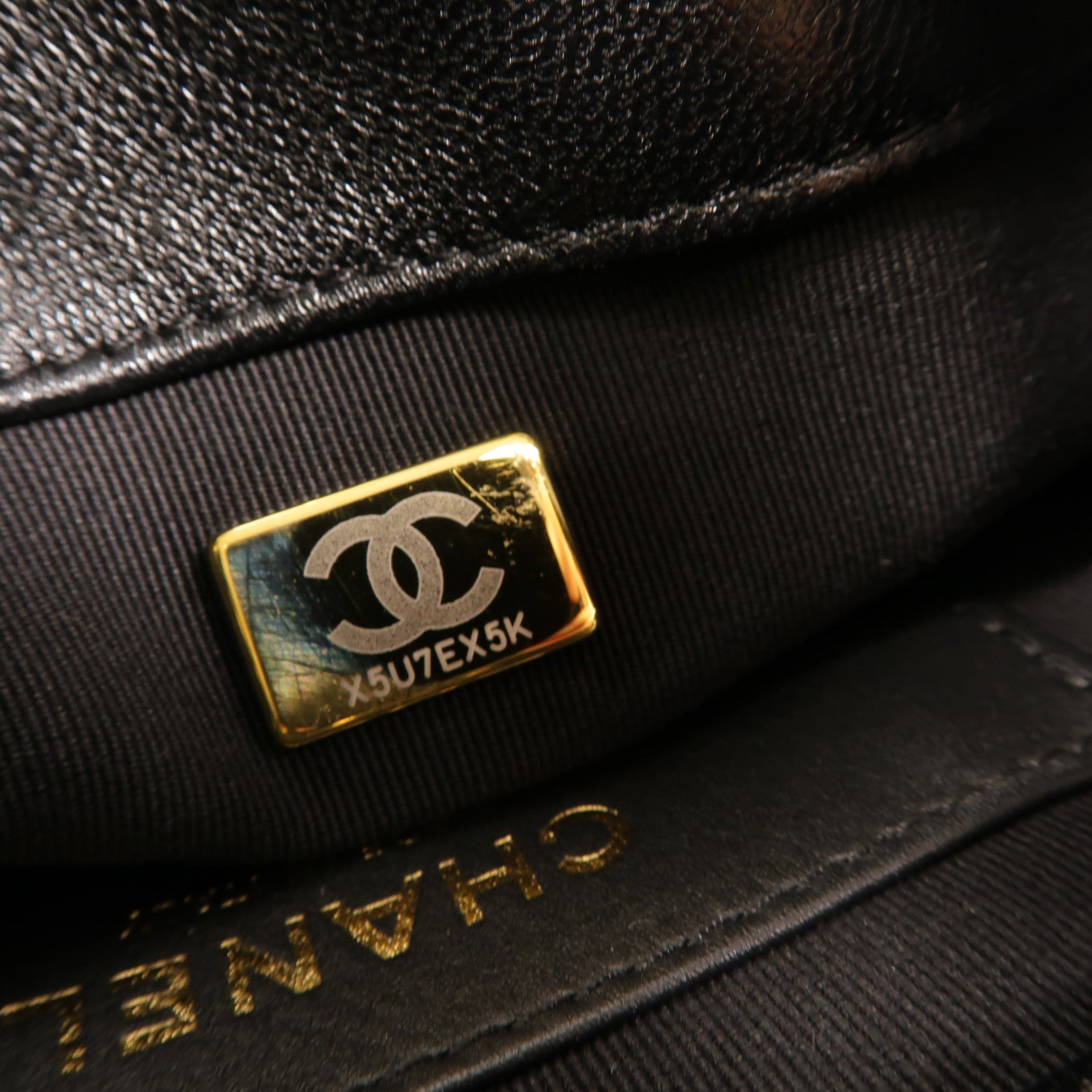 CHANEL 羊皮皮革25C Backpack背包