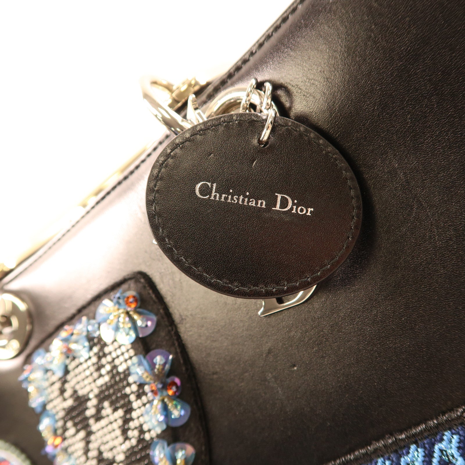 Dior 【激減優惠】皮革Lady Dior Limited Edition手挽肩背兩用袋