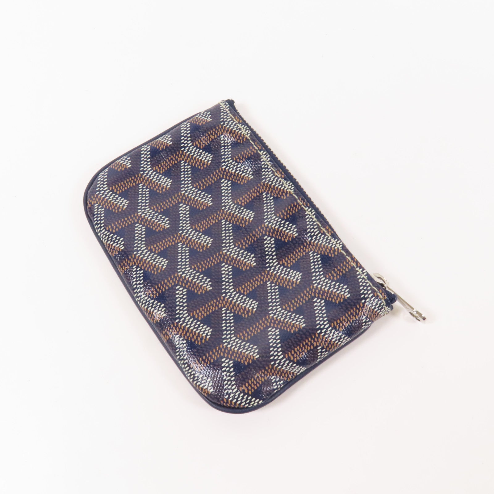 GOYARD 塗層帆布Key Case銀扣鎖匙包