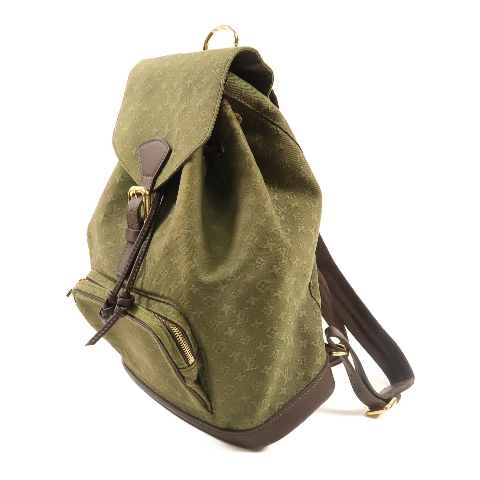 LOUIS VUITTON Monogram Mini Montsouris GM金扣背包