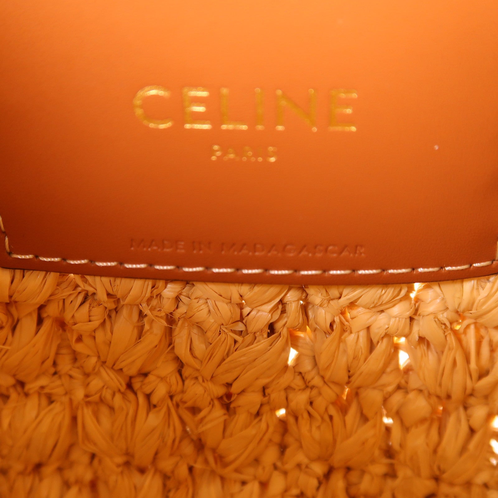 CELINE Raffia Classic Panier Hobo手挽袋