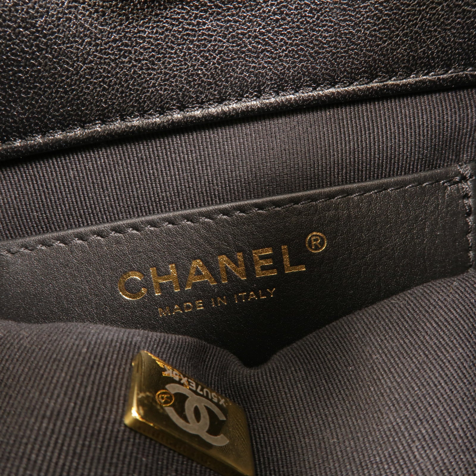 CHANEL 羊皮皮革25C Backpack背包