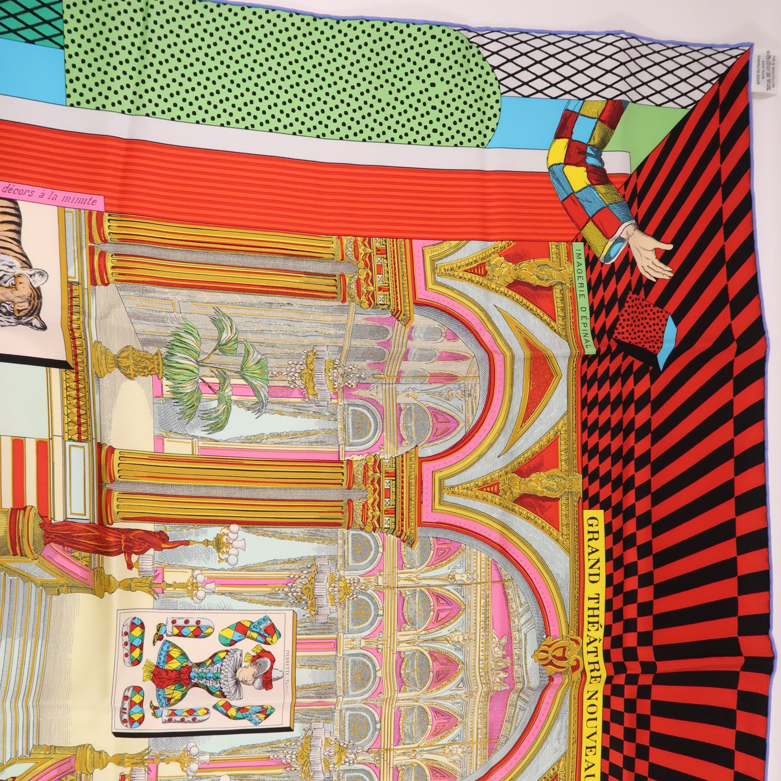 HERMES 絲質Scarf 90X90絲巾