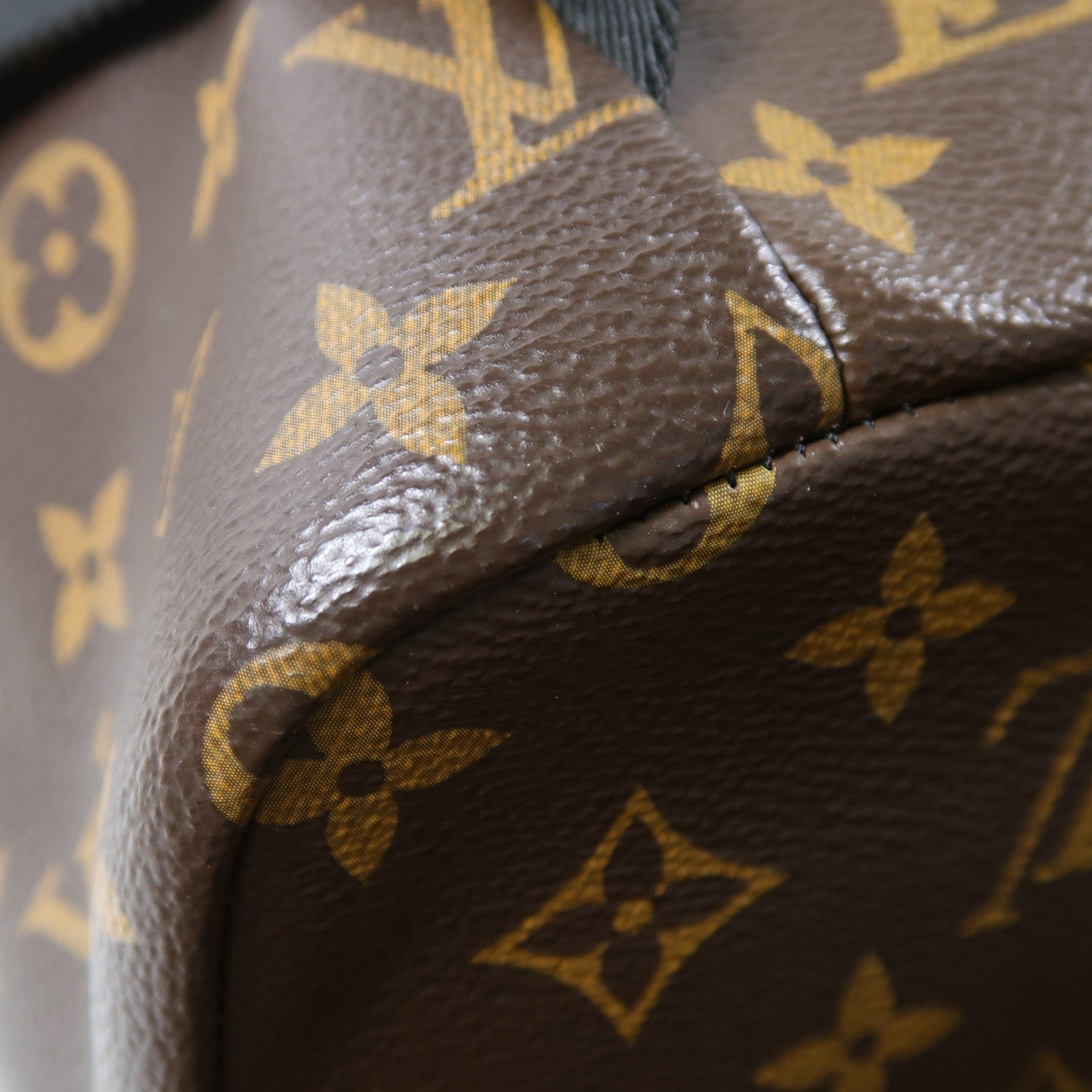 LOUIS VUITTON Monogram Zack Backpack銀扣背包啡色