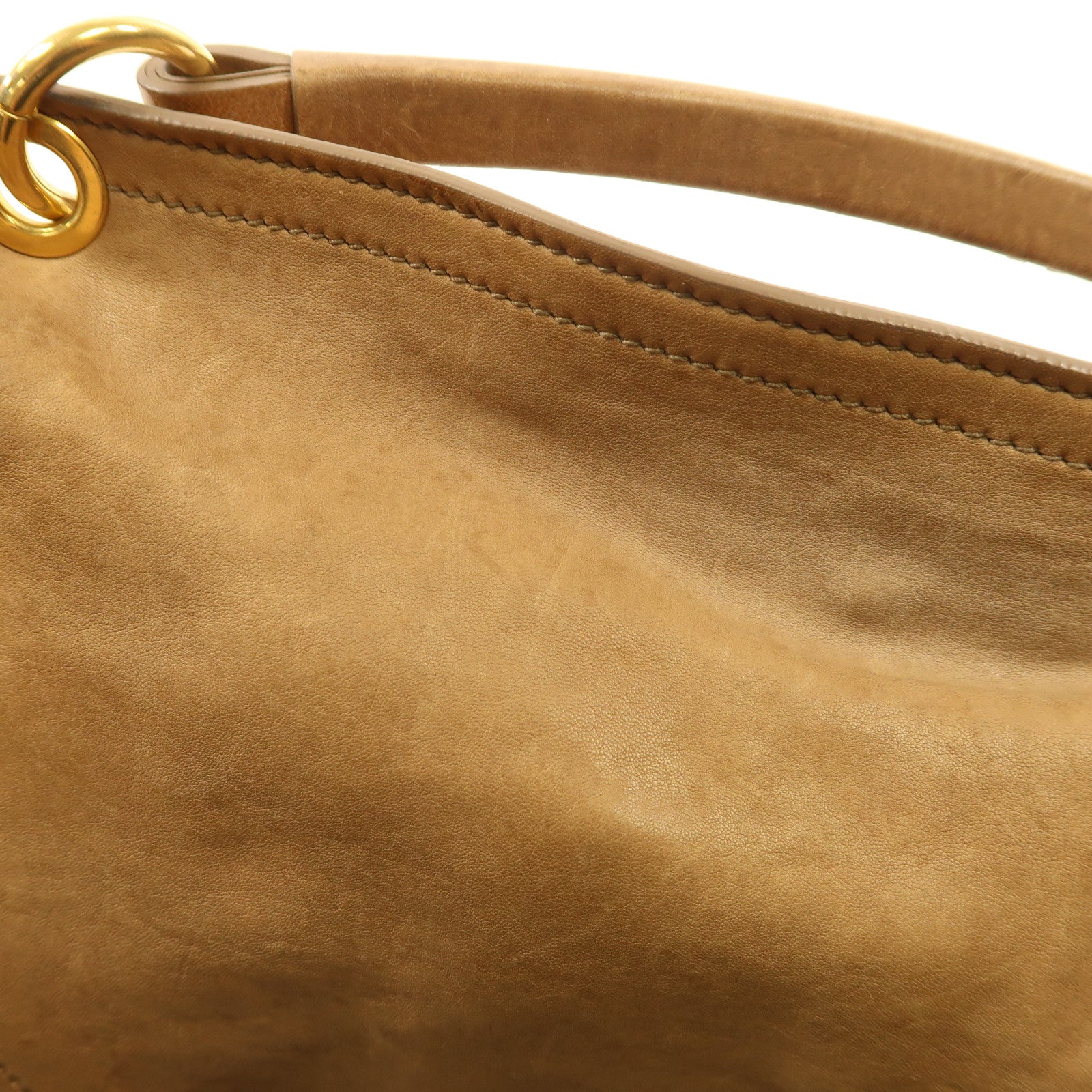 Miu Miu 牛皮皮革Shoulder Bag金扣手挽袋