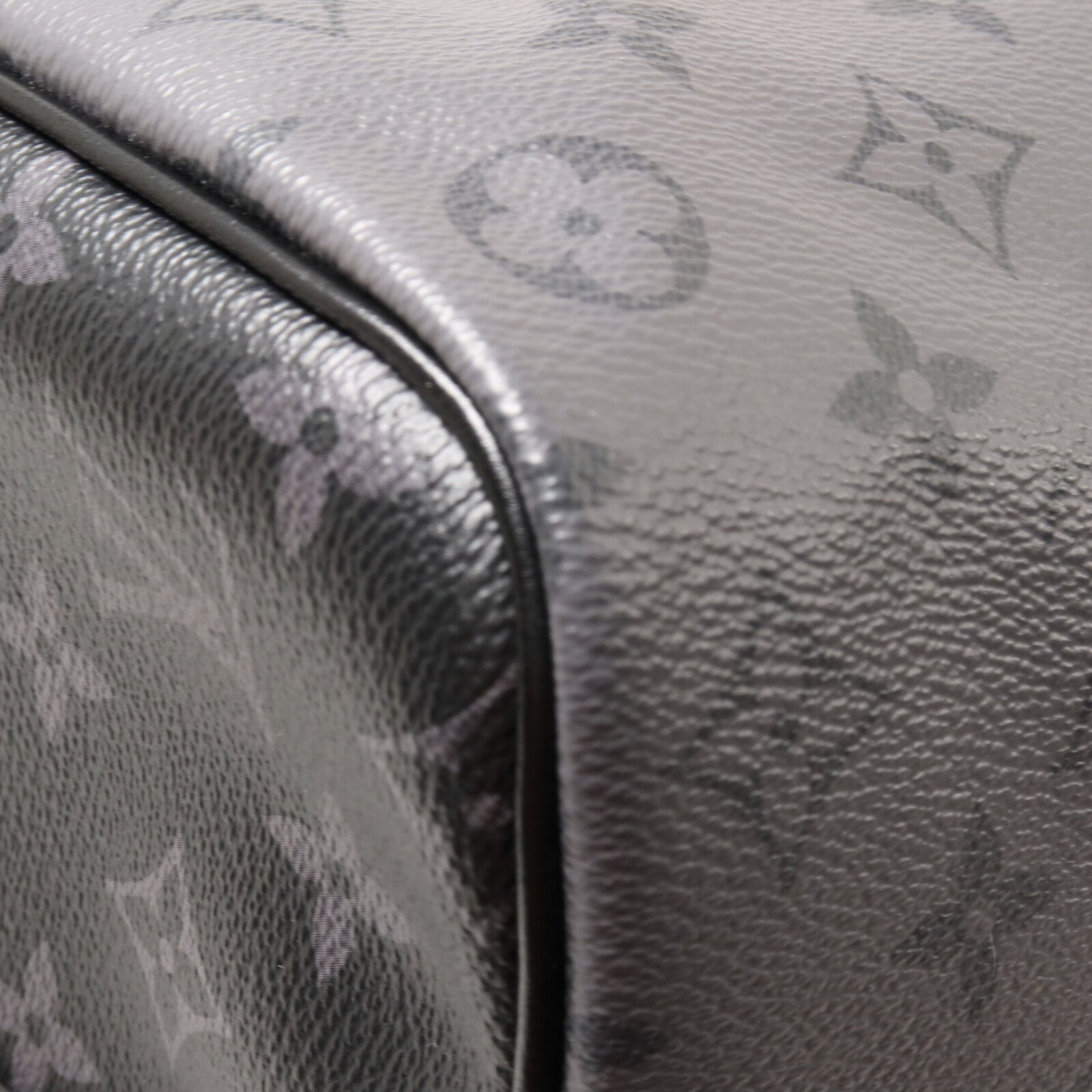 LOUIS VUITTON Monogram Eclipse Keepall Bandouliere 50手挽肩背兩用袋
