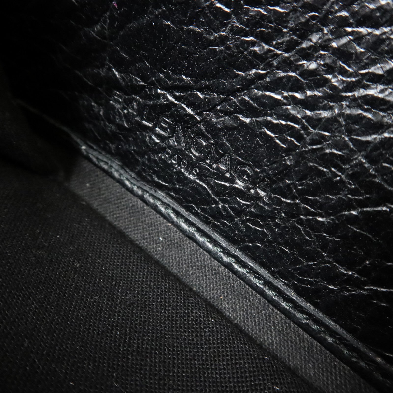 BALENCIAGA 牛皮皮革Long Wallet銀扣長錢包