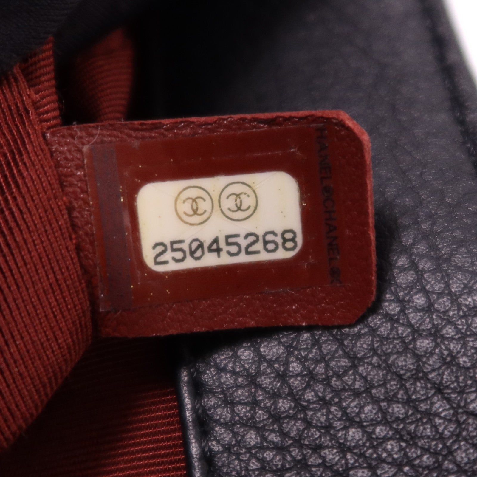 CHANEL 牛皮皮革Chain Shoulder Bag銀扣鏈帶肩背袋