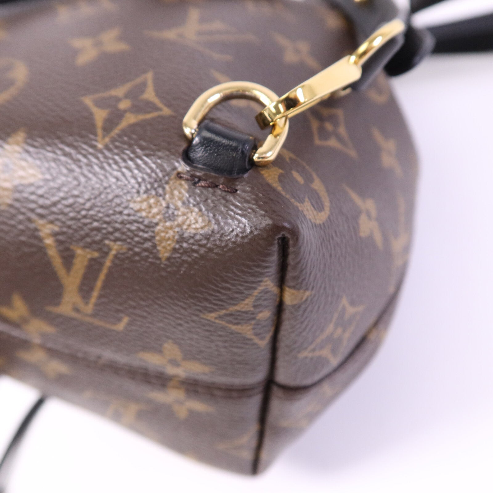LOUIS VUITTON Monogram Montsouris BB金扣背包