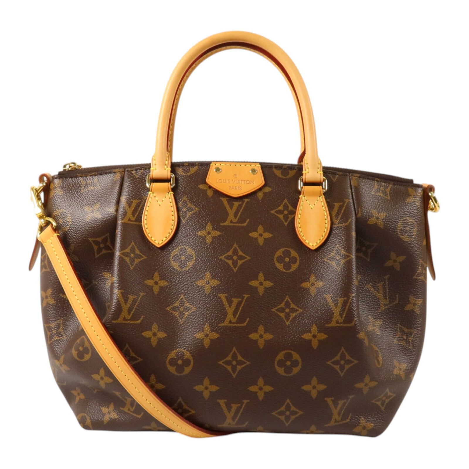 LOUIS VUITTON Monogram Turenne PM金扣手挽肩背兩用袋