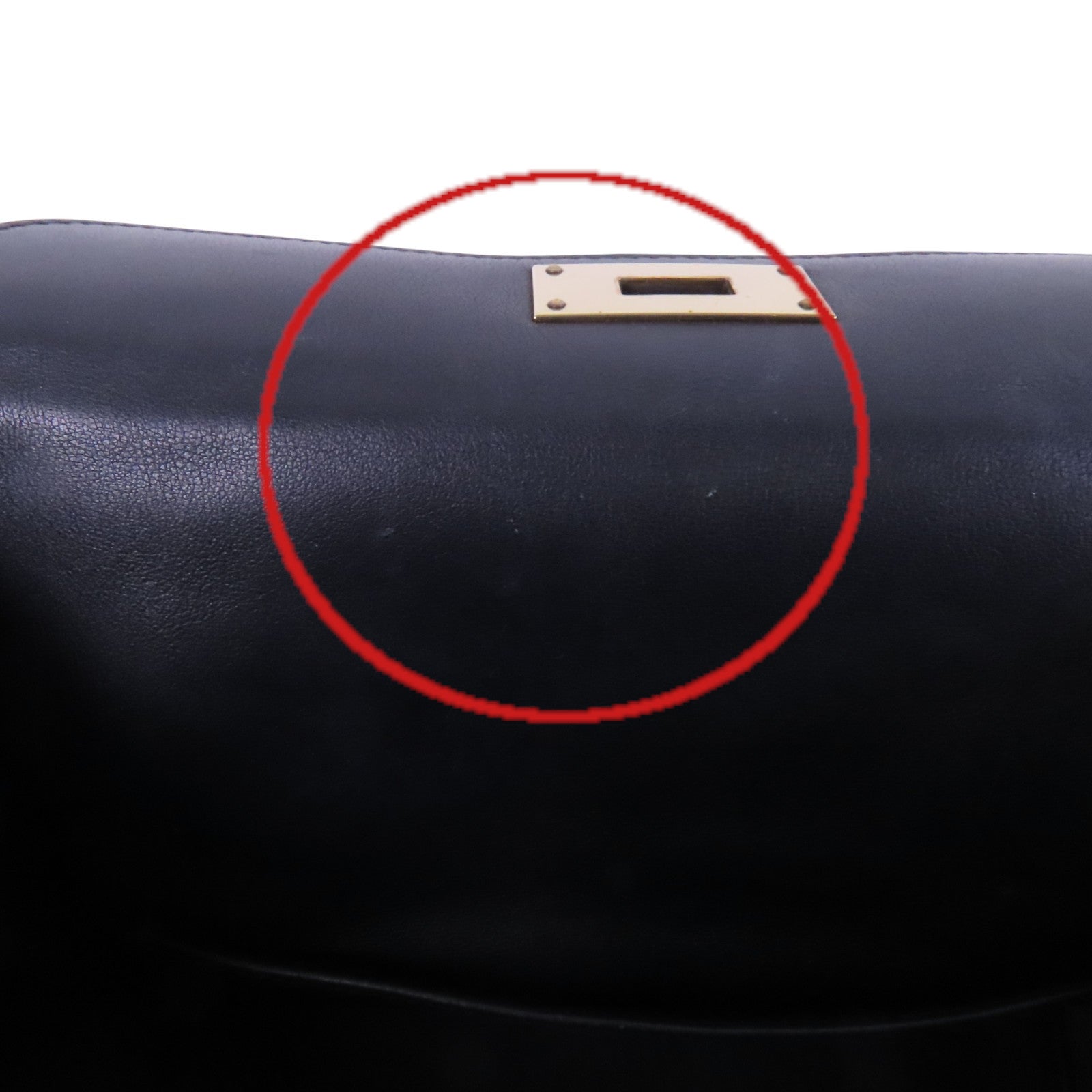 HERMES Swift皮革Tool Box 20金扣手挽肩背兩用袋