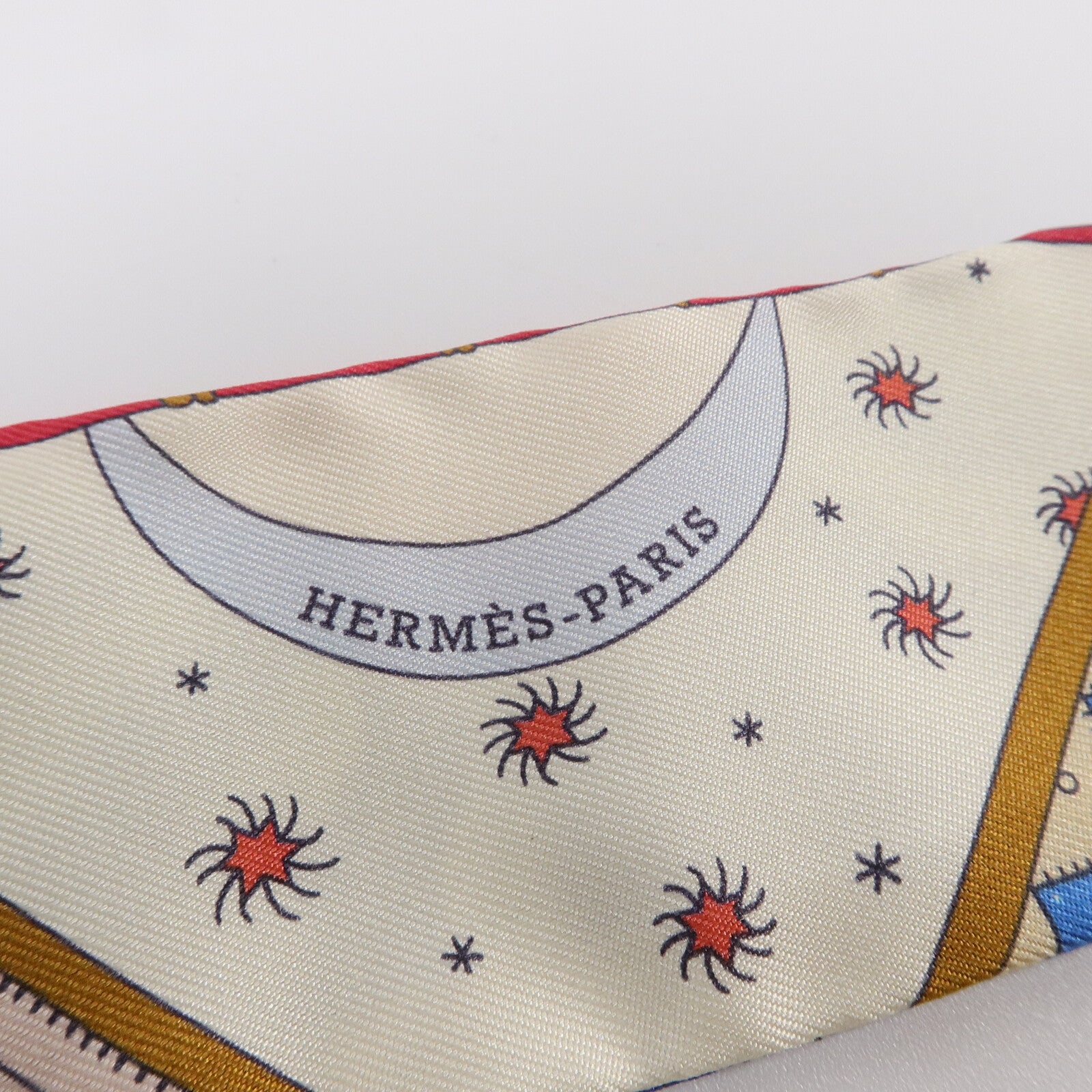 HERMES 絲質Twilly絲巾