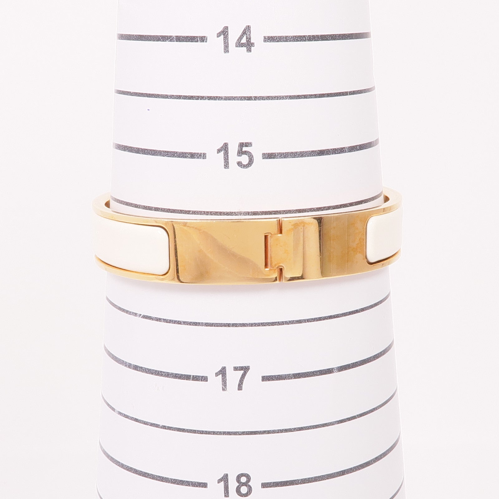 HERMES 琺瑯/金屬Clic Anneau Bracelet手鐲