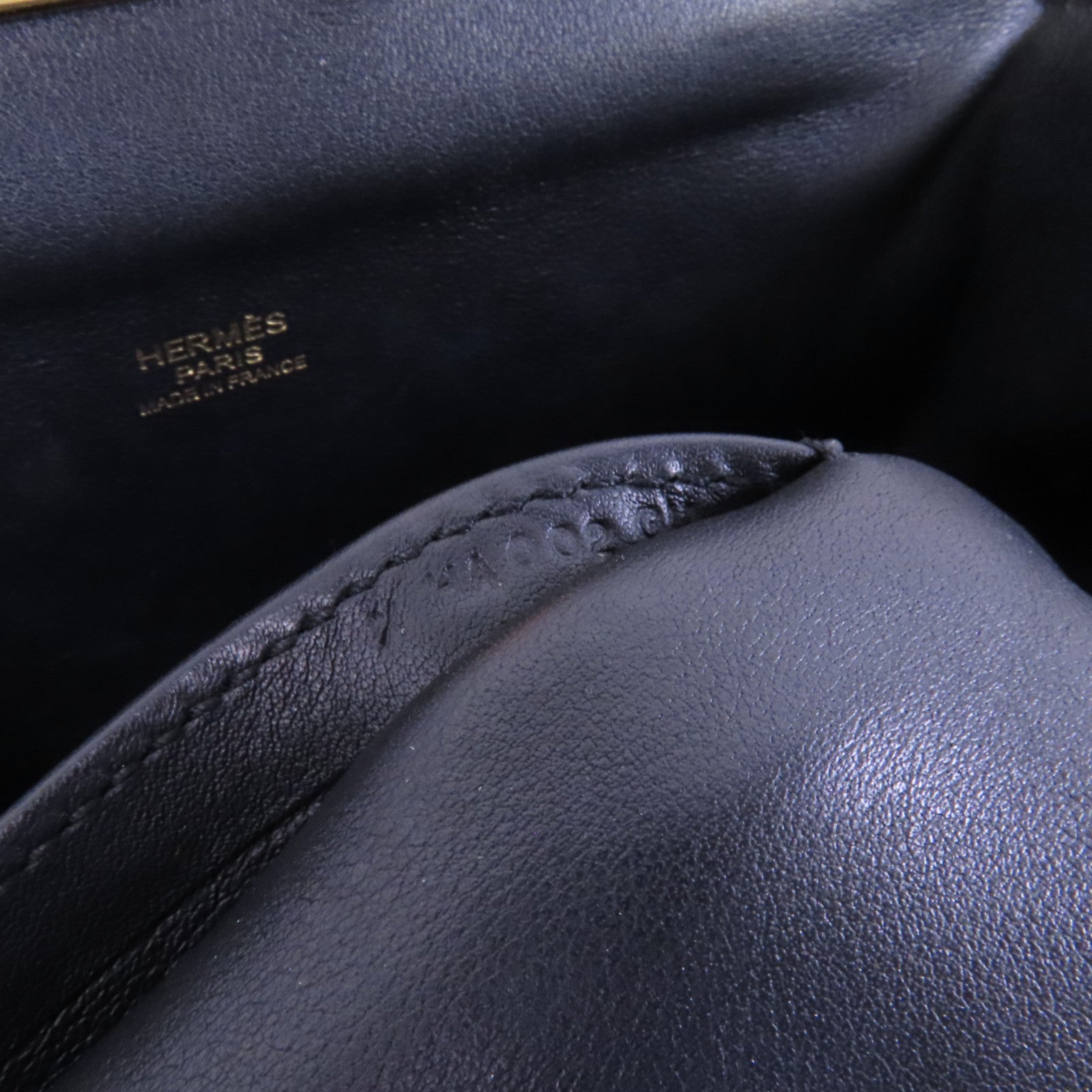 HERMES Swift皮革Tool Box 20金扣手挽肩背兩用袋