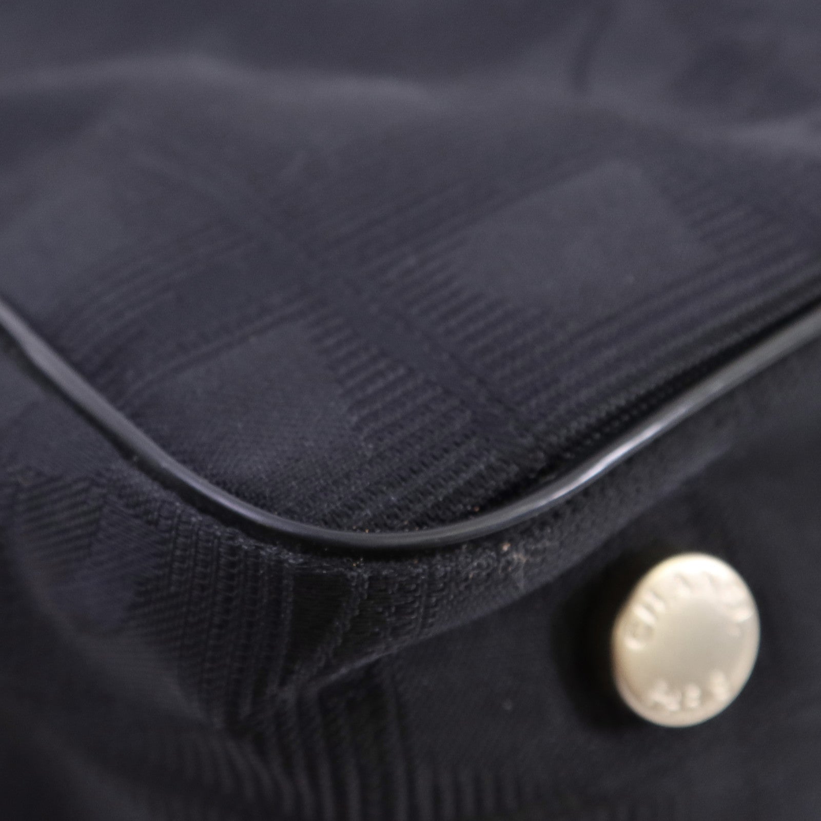 CHANEL 尼龍Tote Bag金扣手挽袋