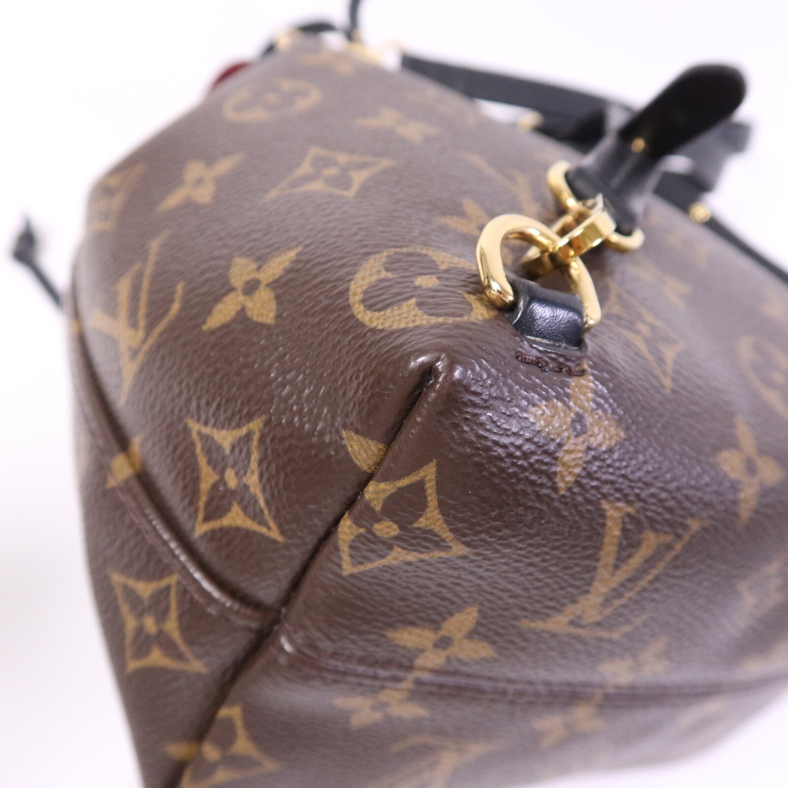 LOUIS VUITTON Monogram Montsouris BB金扣背包