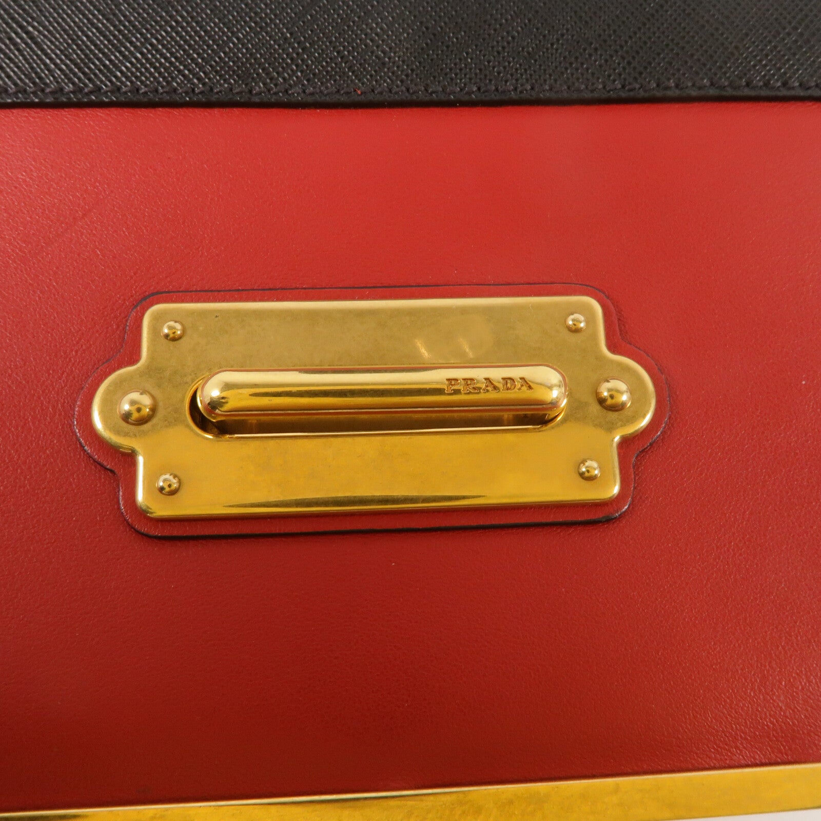 PRADA 牛皮皮革Shoulder Bag肩背袋