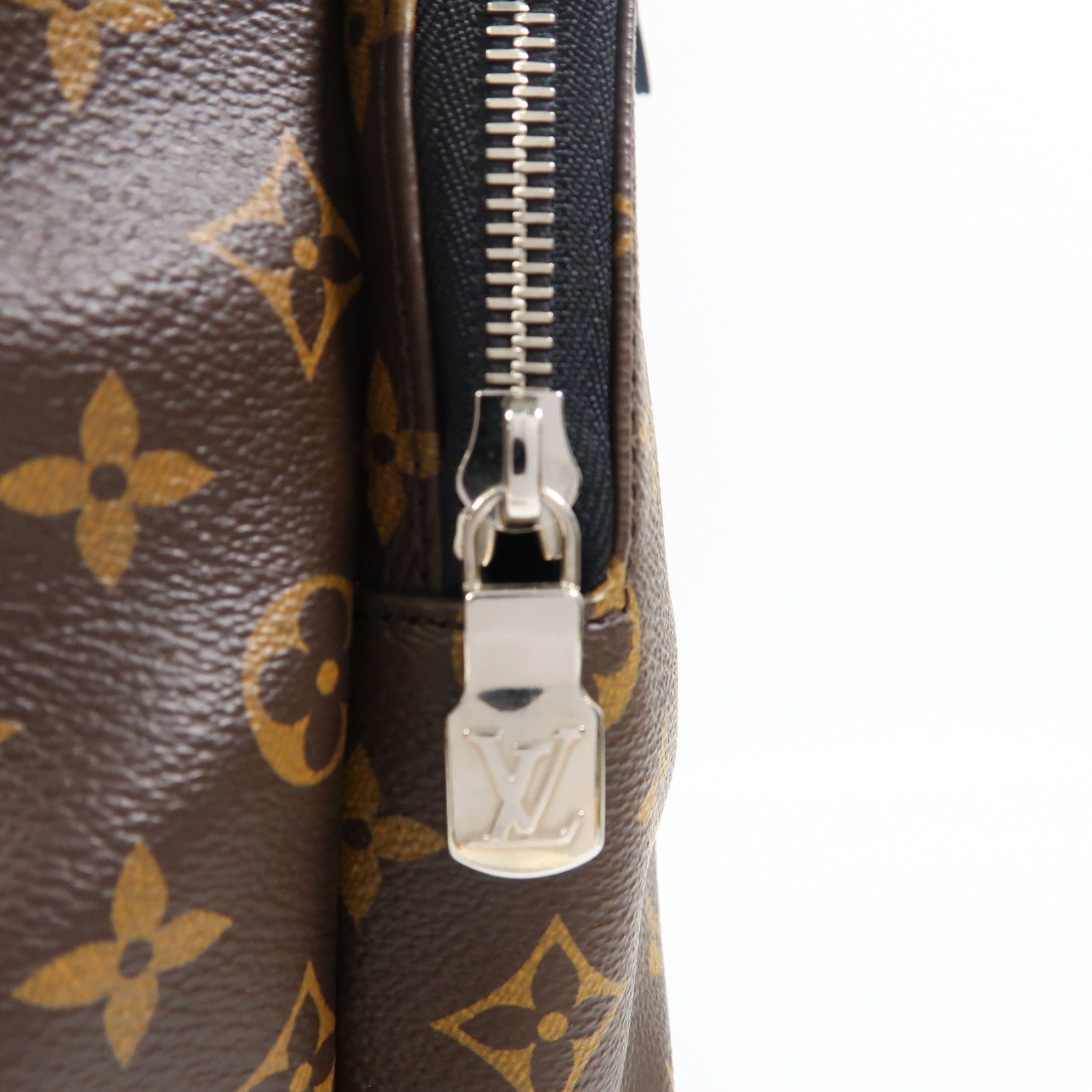 LOUIS VUITTON Monogram Zack Backpack銀扣背包啡色