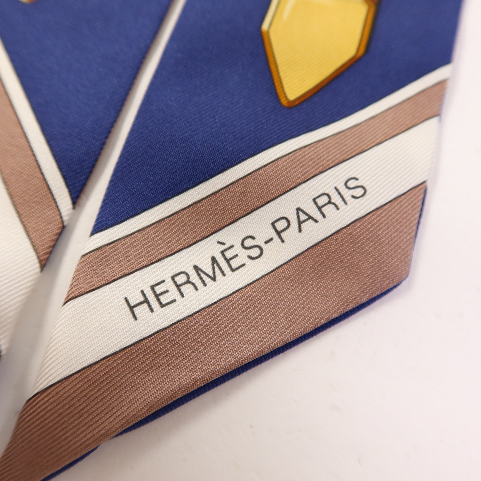HERMES 絲質Twilly絲巾