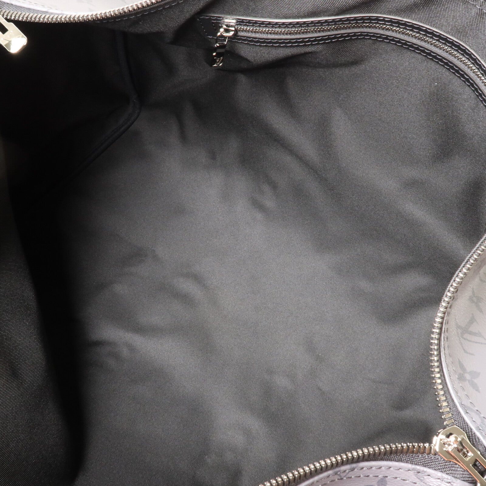 LOUIS VUITTON Monogram Eclipse Keepall Bandouliere 50手挽肩背兩用袋