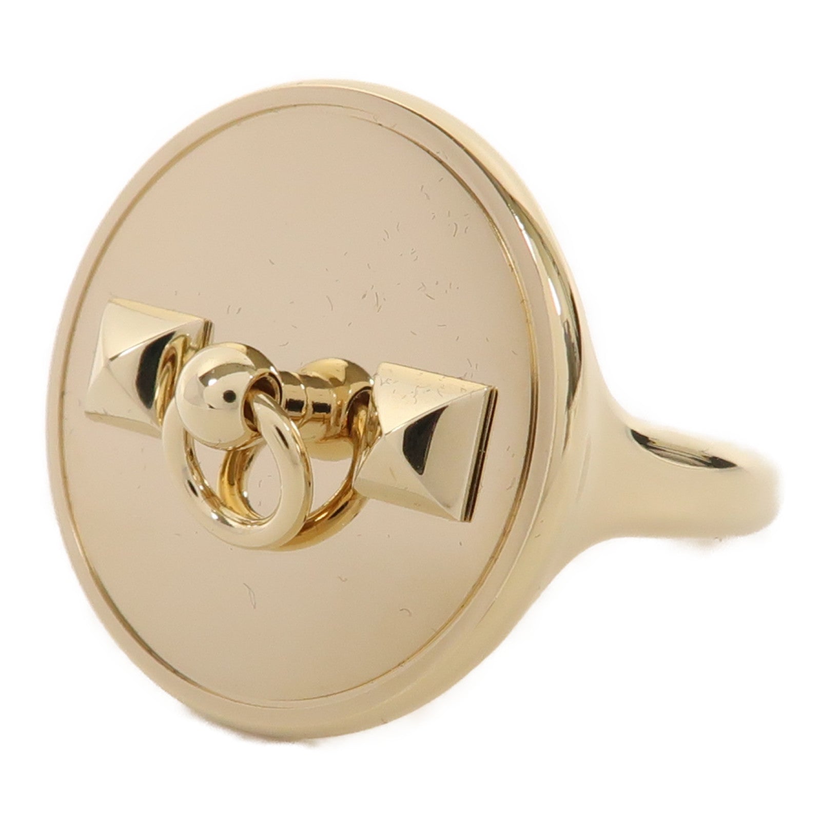 HERMES 金屬Collier De Chien Scarf Ring絲巾扣金色