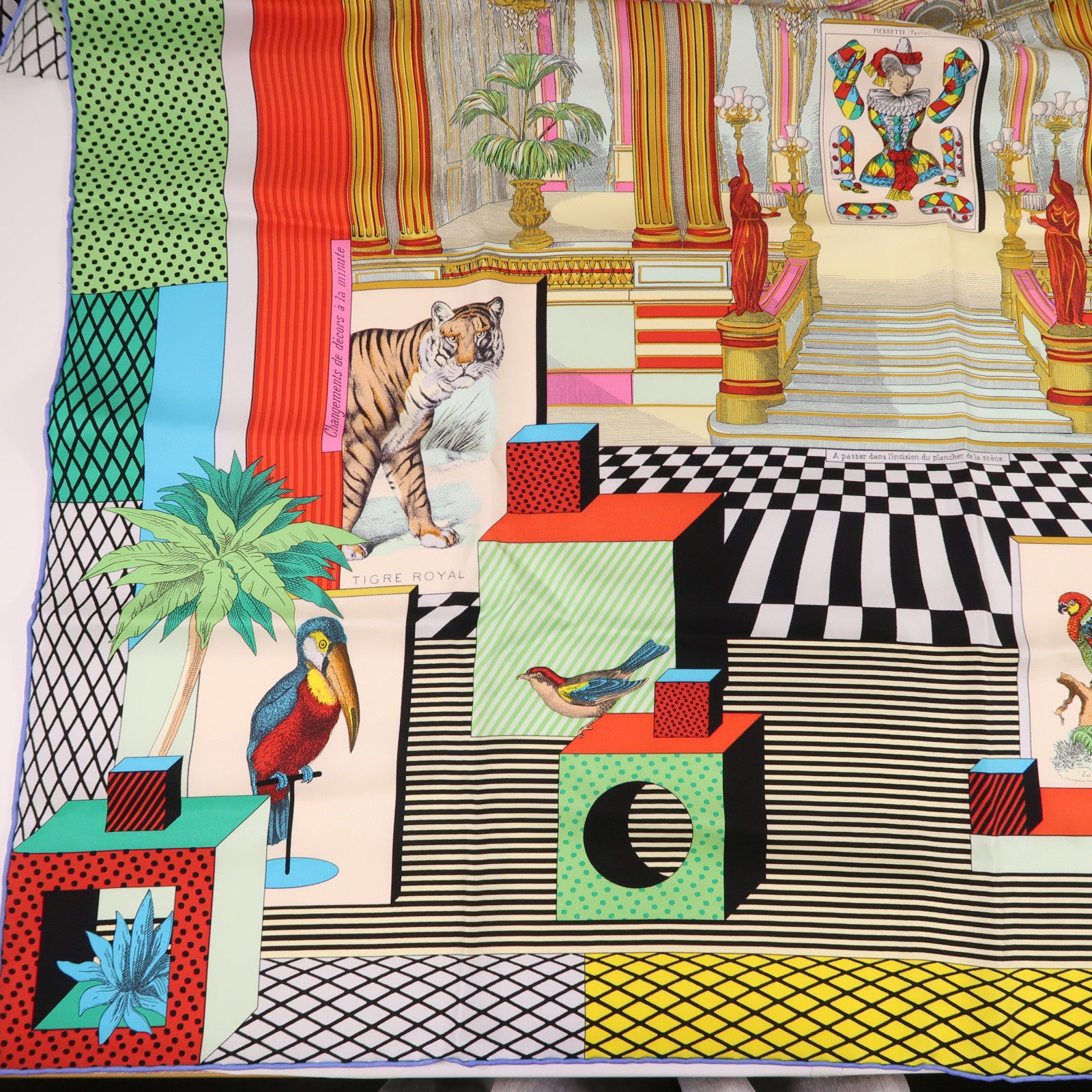 HERMES 絲質Scarf 90X90絲巾