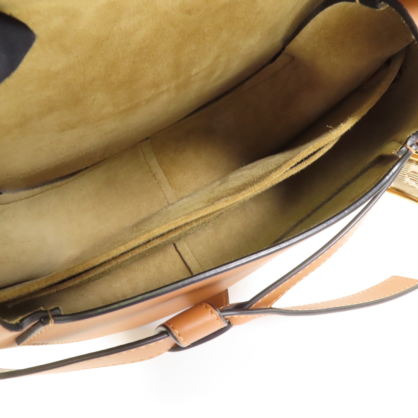 LOEWE 牛皮皮革Small Gate金扣肩背袋