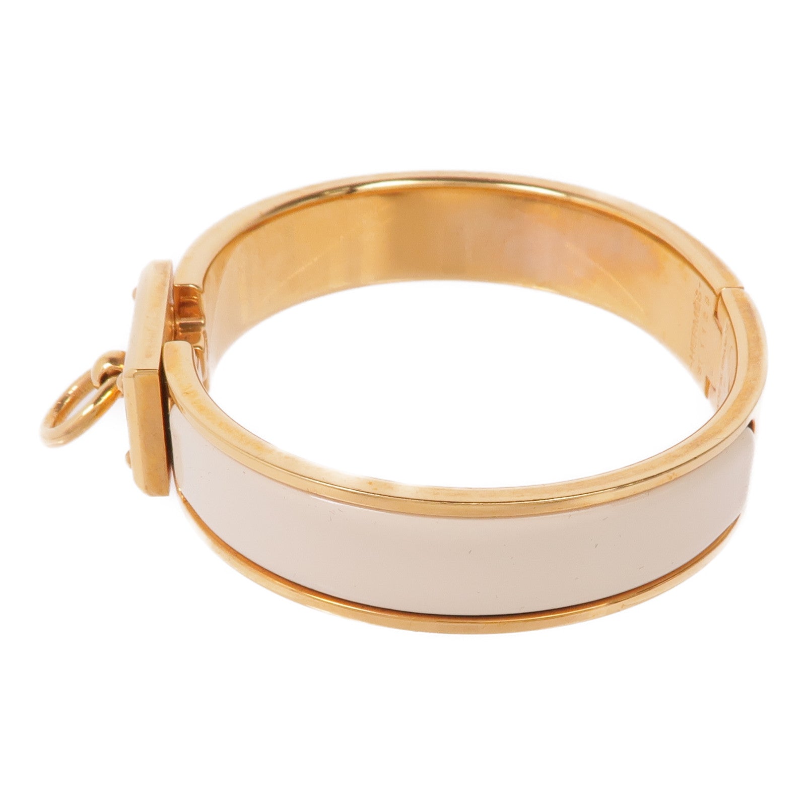 HERMES 琺瑯/金屬Clic Anneau Bracelet手鐲