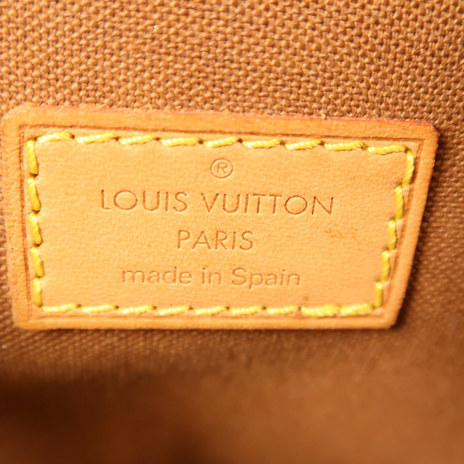 LOUIS VUITTON Monogram Pochette Gange金扣肩背袋棕色
