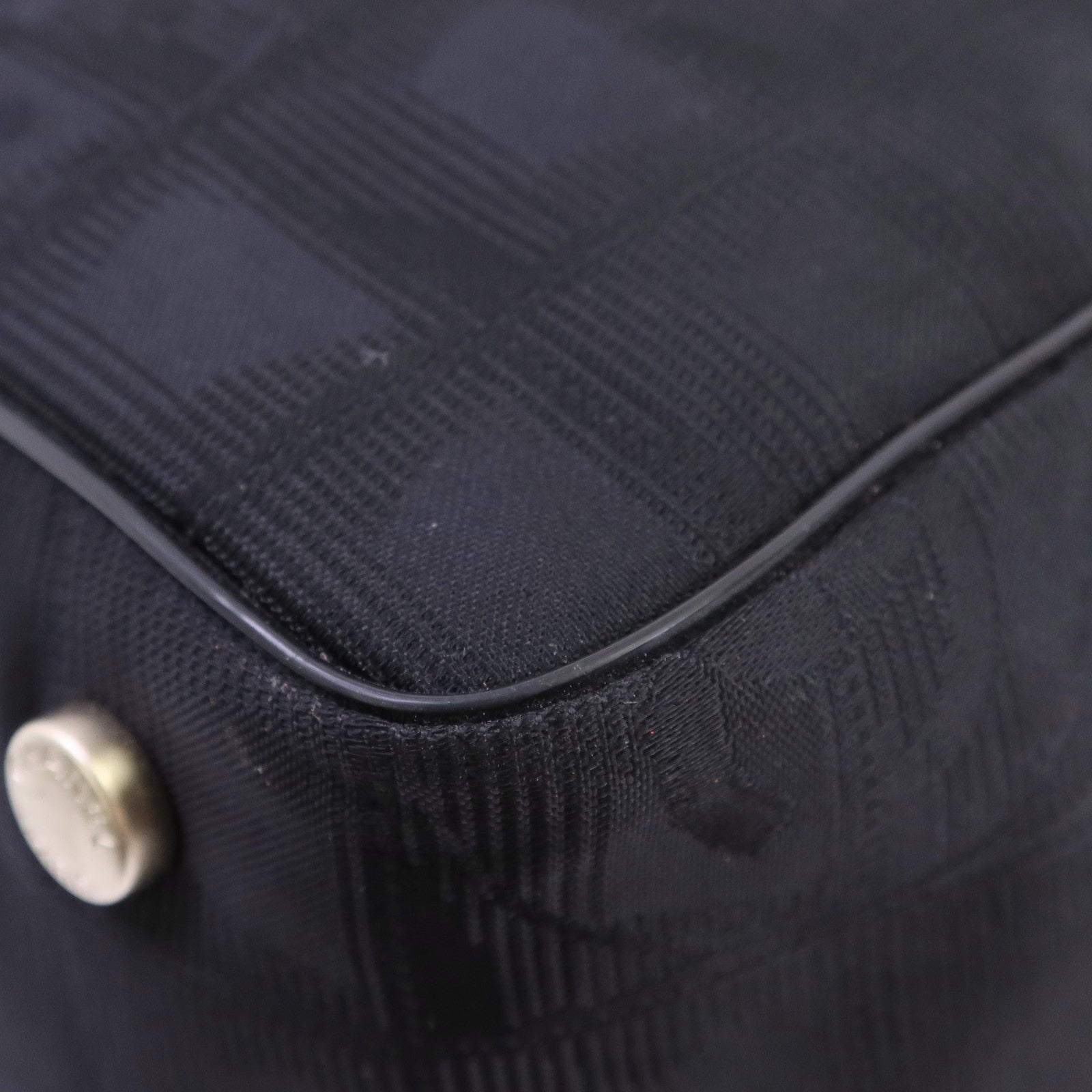 CHANEL 尼龍Tote Bag金扣手挽袋