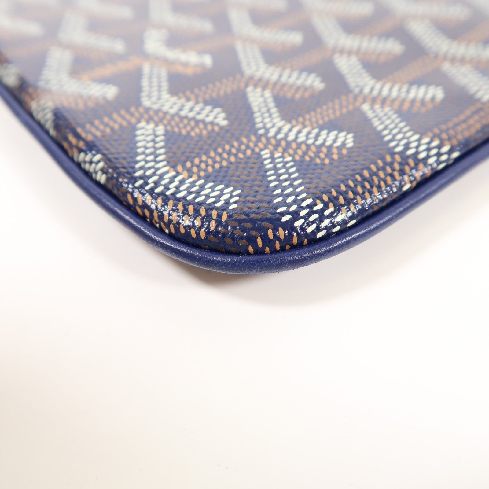 GOYARD 塗層帆布Senat Clutch銀扣手拿包