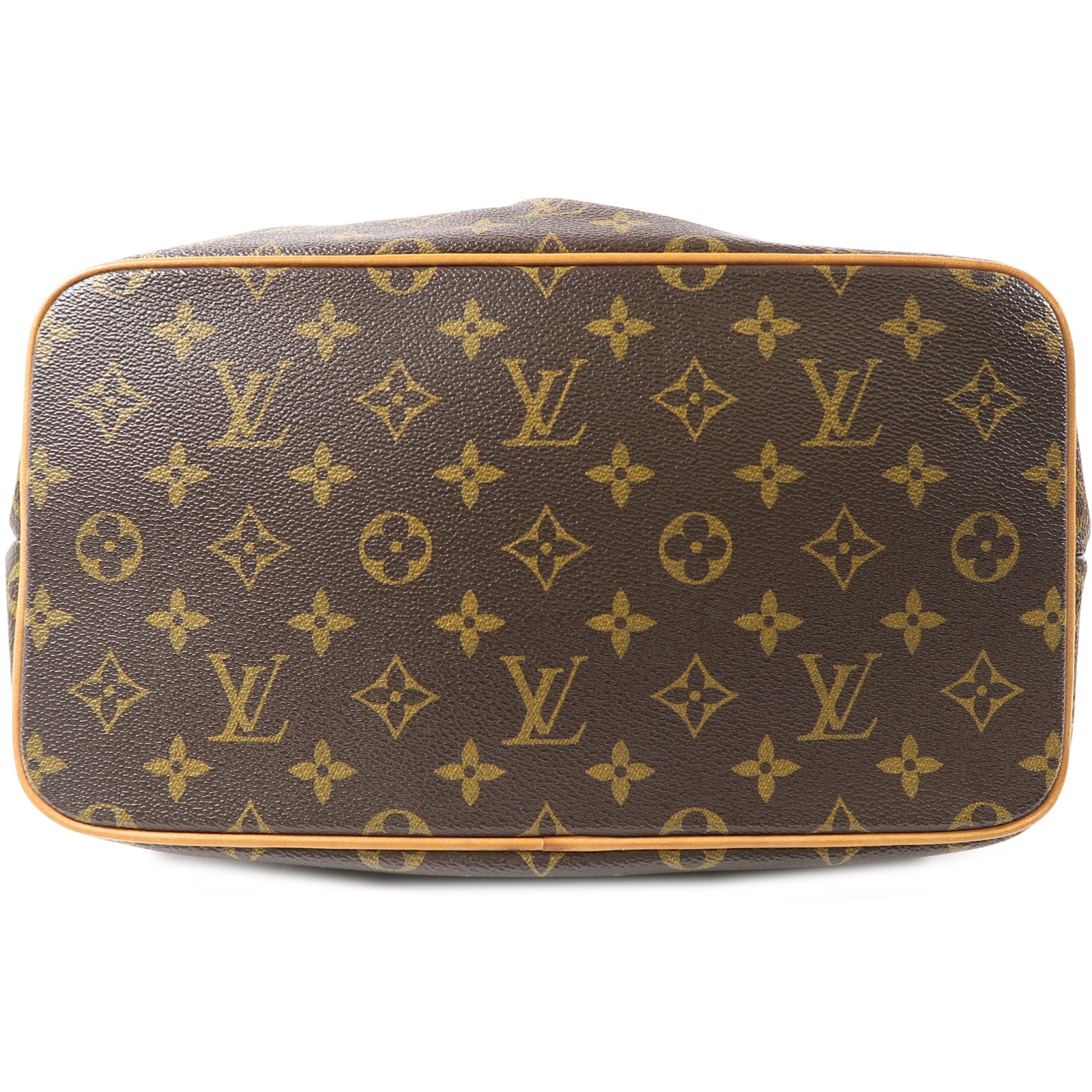 LOUIS VUITTON Monogram Palermo PM金扣手挽肩背兩用袋啡色
