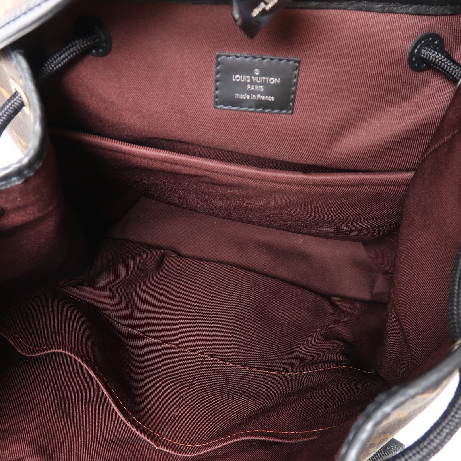 LOUIS VUITTON Monogram Zack Backpack銀扣背包啡色