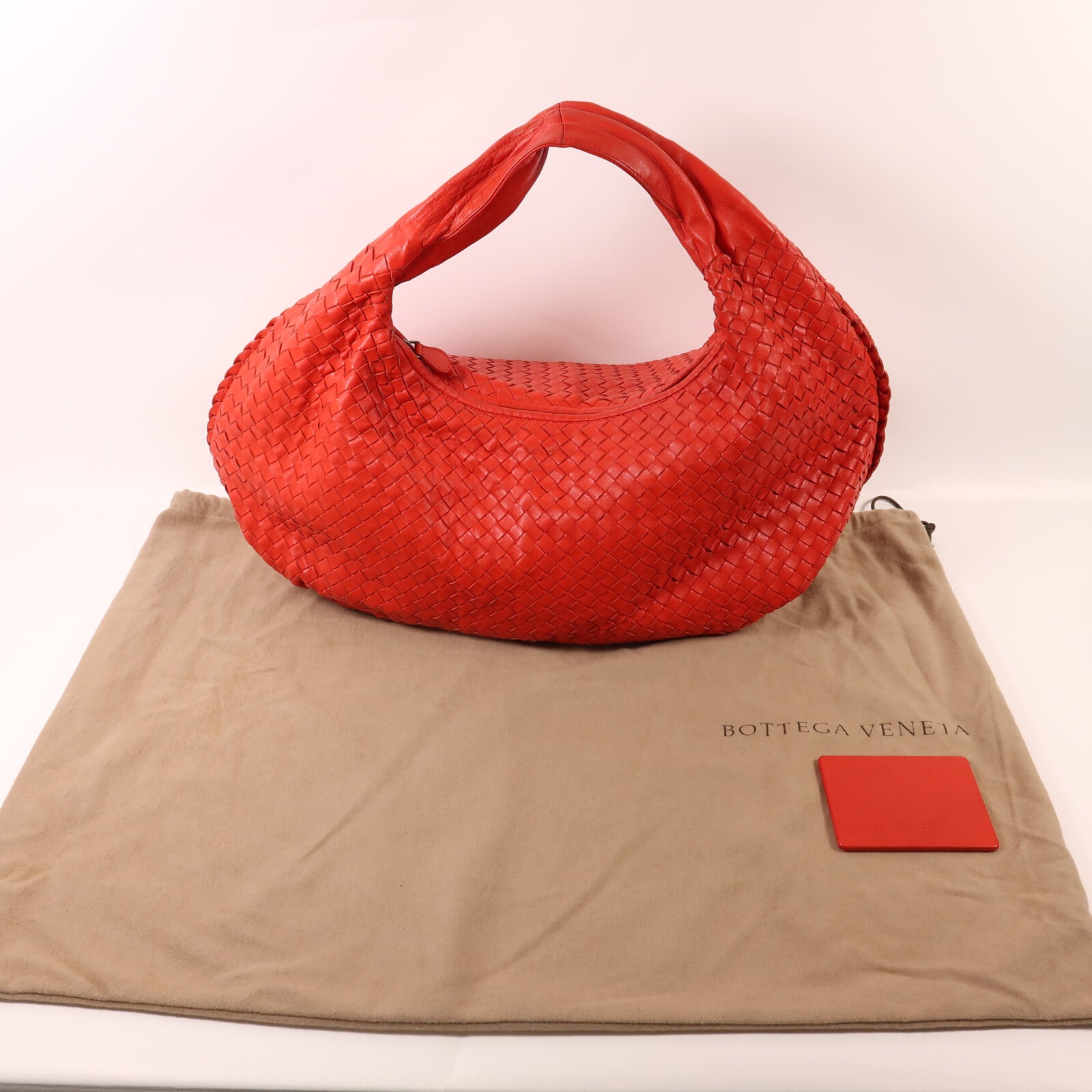 BOTTEGA VENETA 牛皮皮革Hobo手挽袋