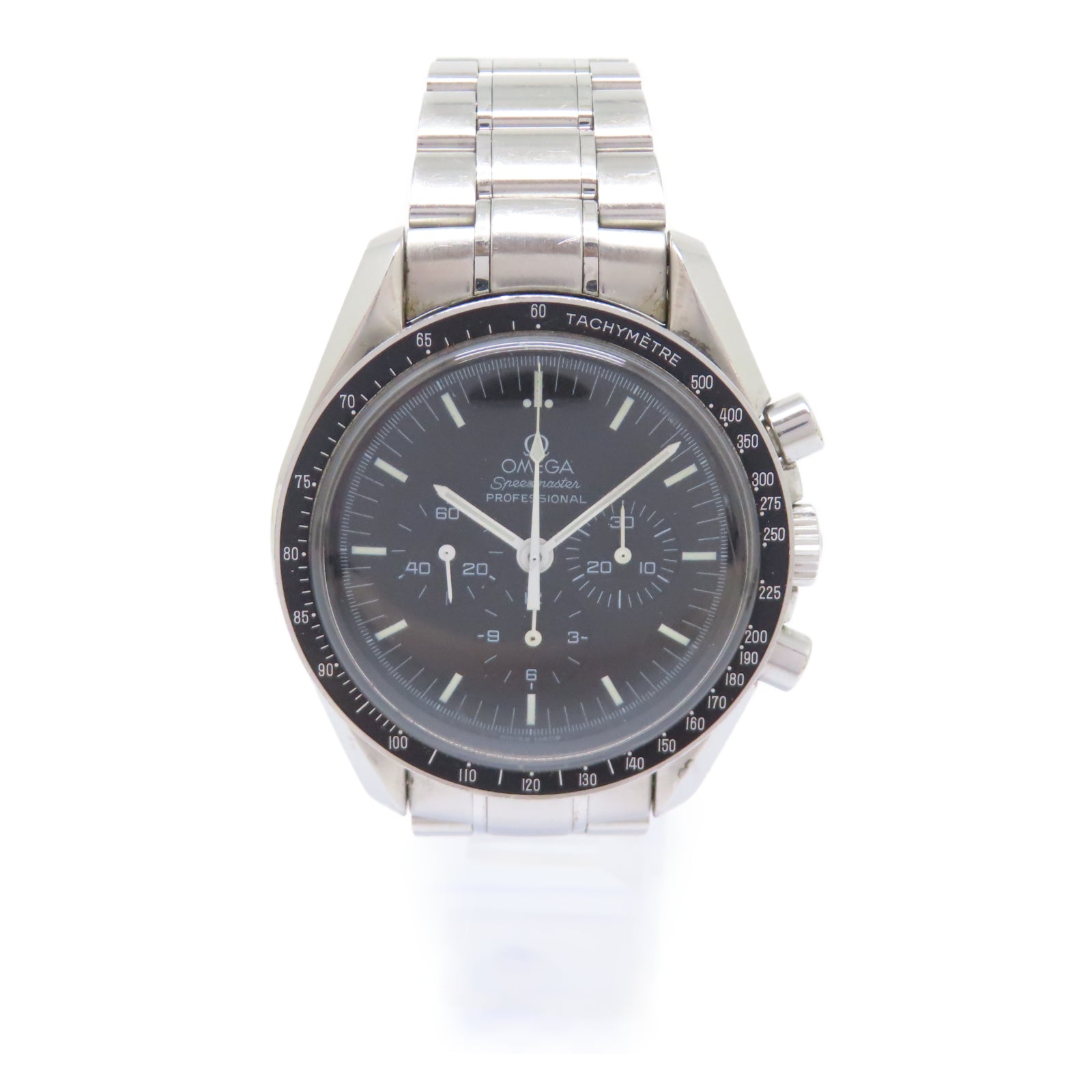 OMEGA Speedmaster Professional Moonwatch不鏽鋼手錶自動機芯黑色