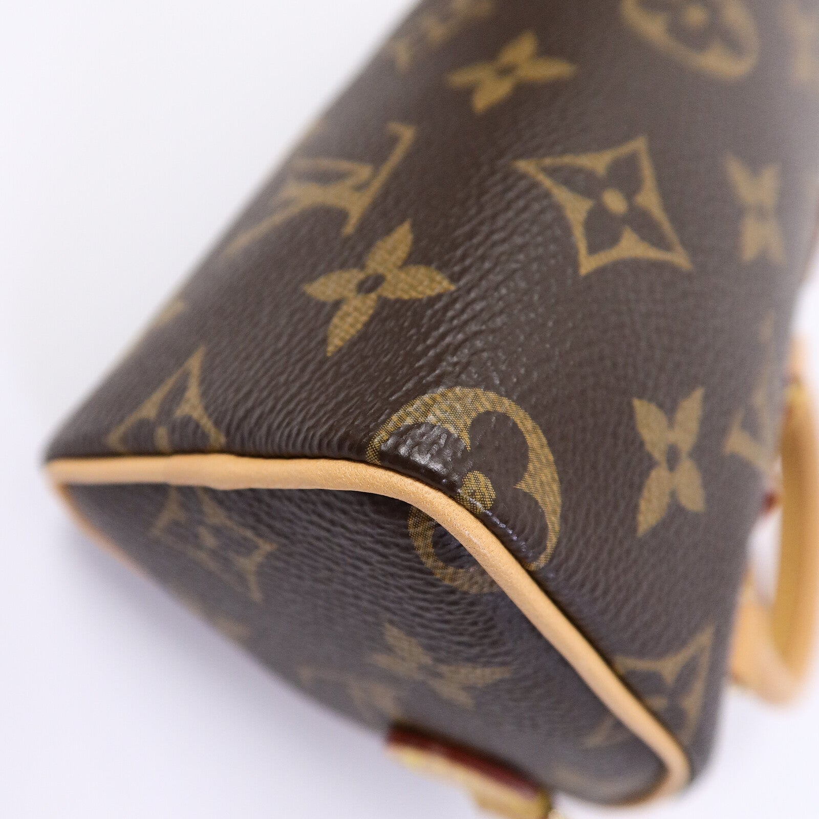 LOUIS VUITTON Monogram Nano Speedy手挽肩背兩用袋