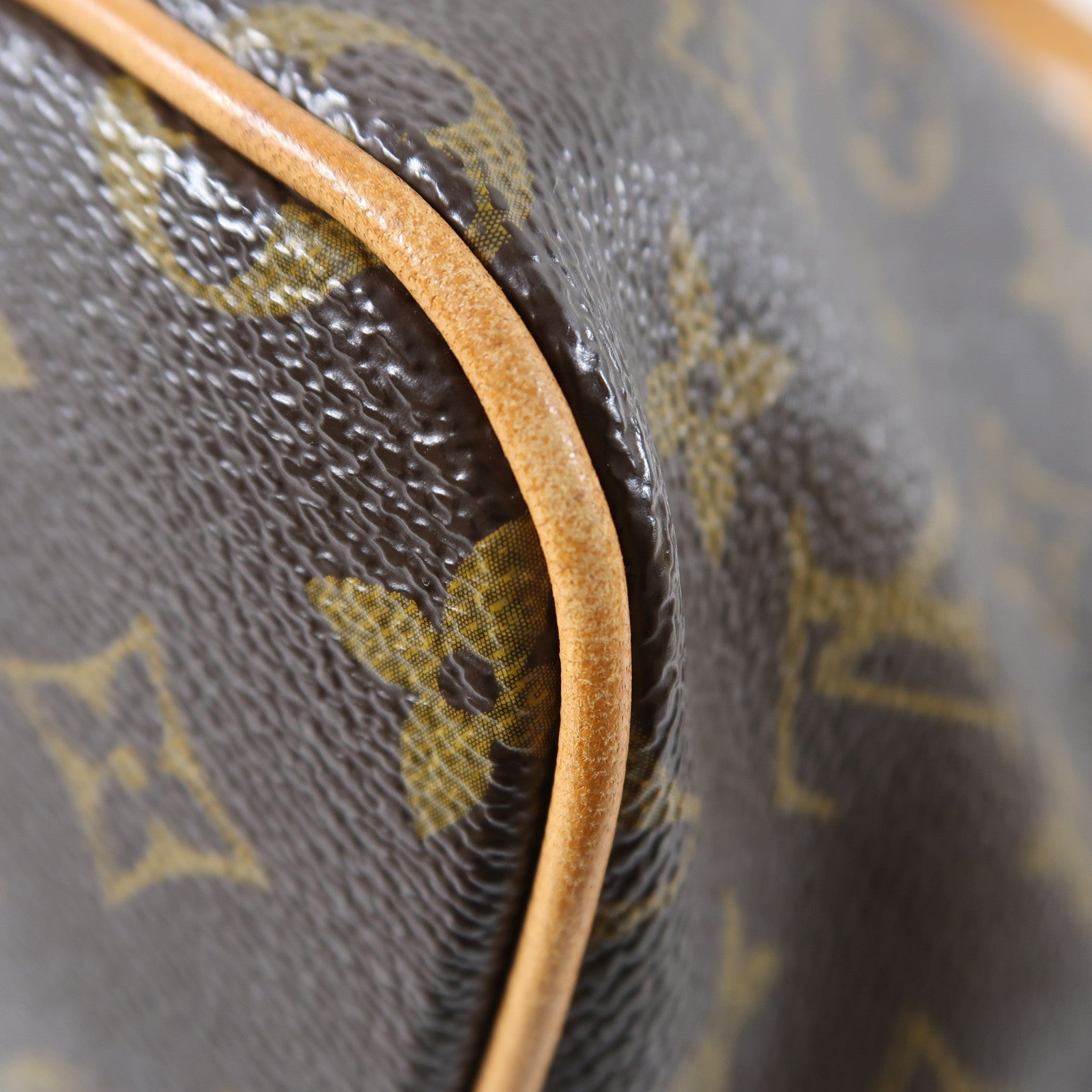 LOUIS VUITTON Monogram Palermo PM金扣手挽肩背兩用袋啡色