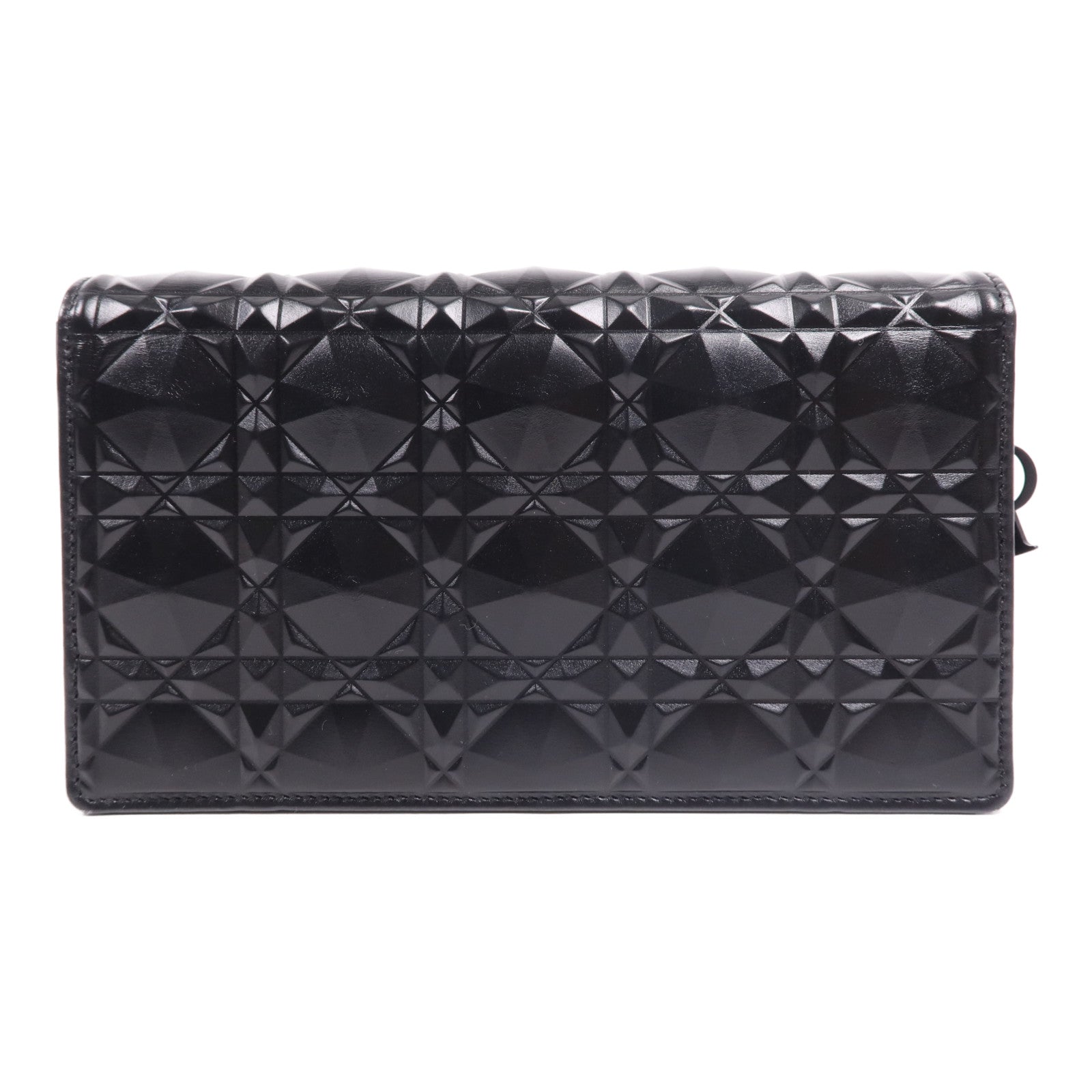 Dior 牛皮皮革Lady Wallet On Chain鏈帶肩背袋