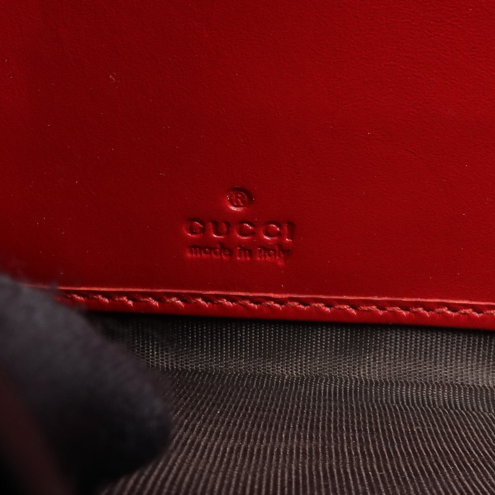 GUCCI 牛皮皮革Zipper Long Wallet銀扣長錢包