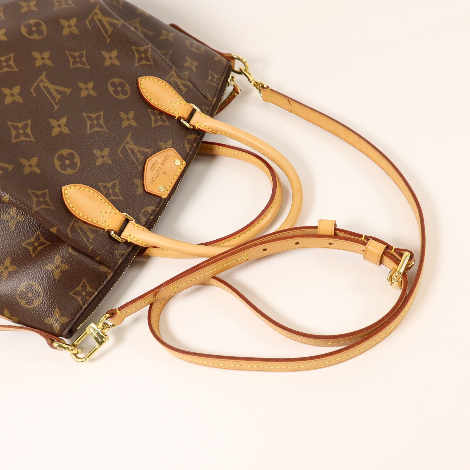 LOUIS VUITTON Monogram Turenne PM金扣手挽肩背兩用袋