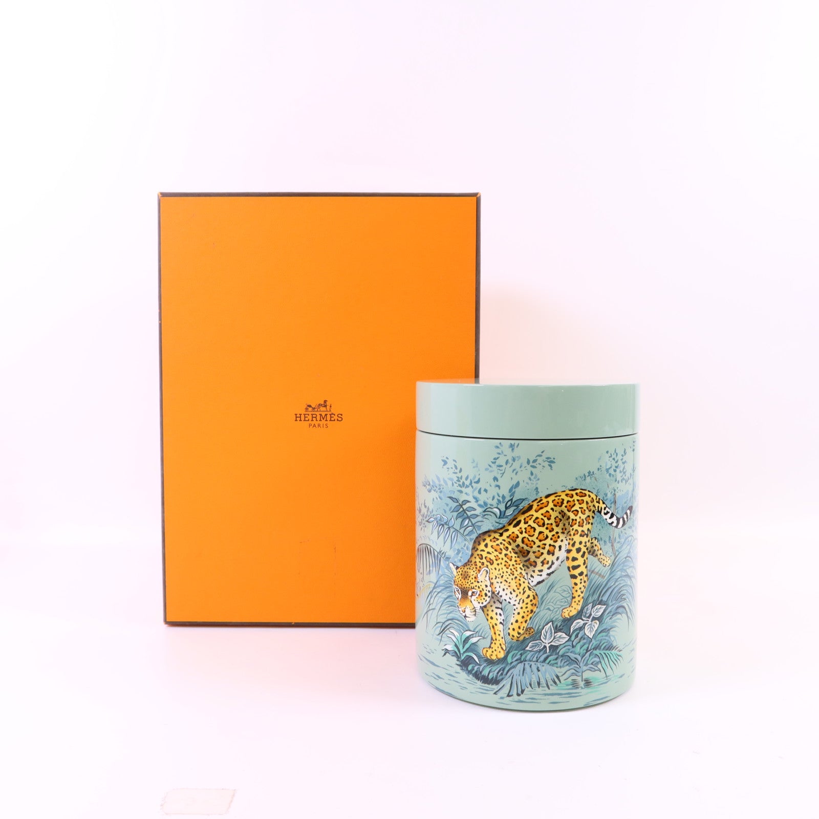 HERMES 漆木Carnets d'Equateur Tea Box茶葉盒