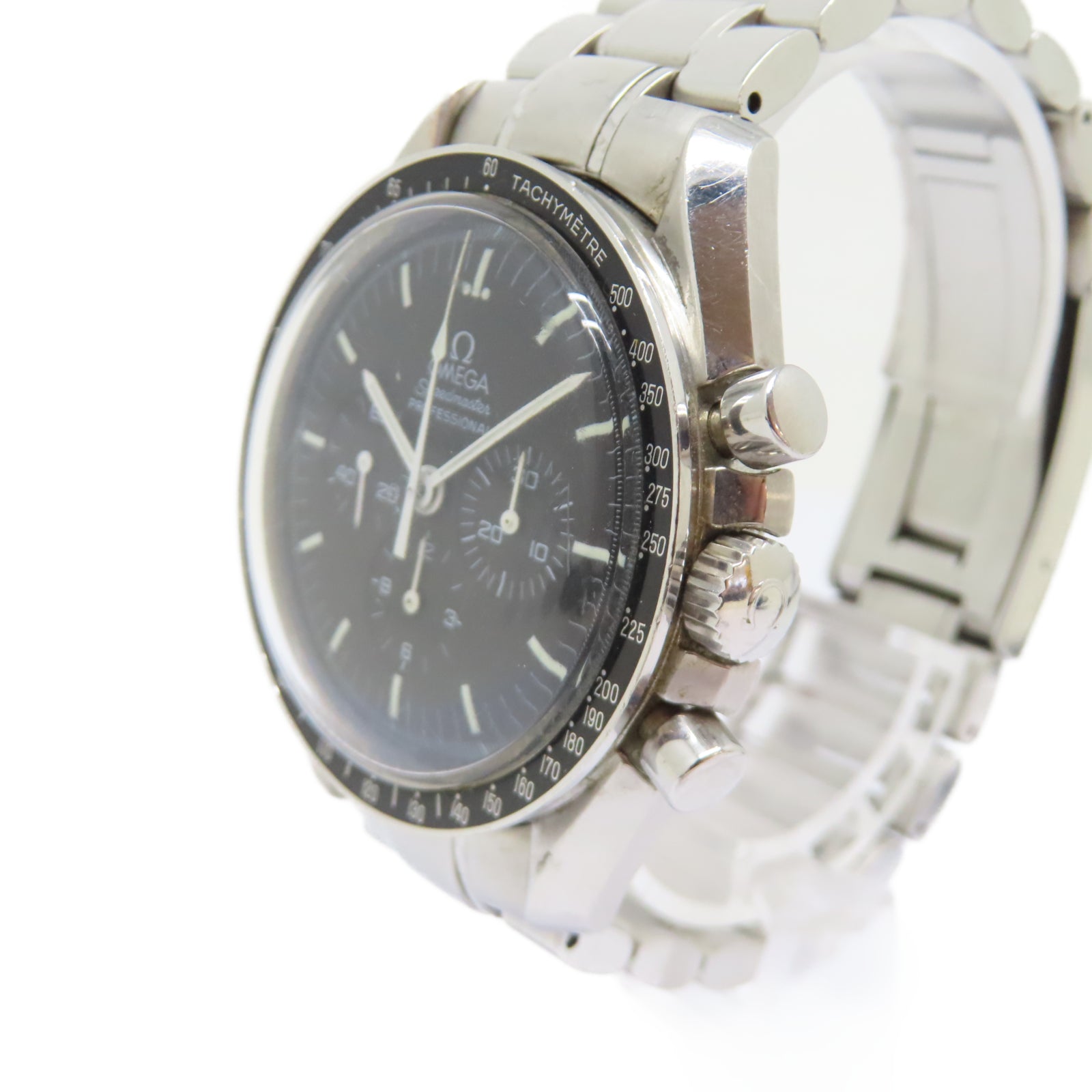 OMEGA Speedmaster Professional Moonwatch不鏽鋼手錶自動機芯黑色