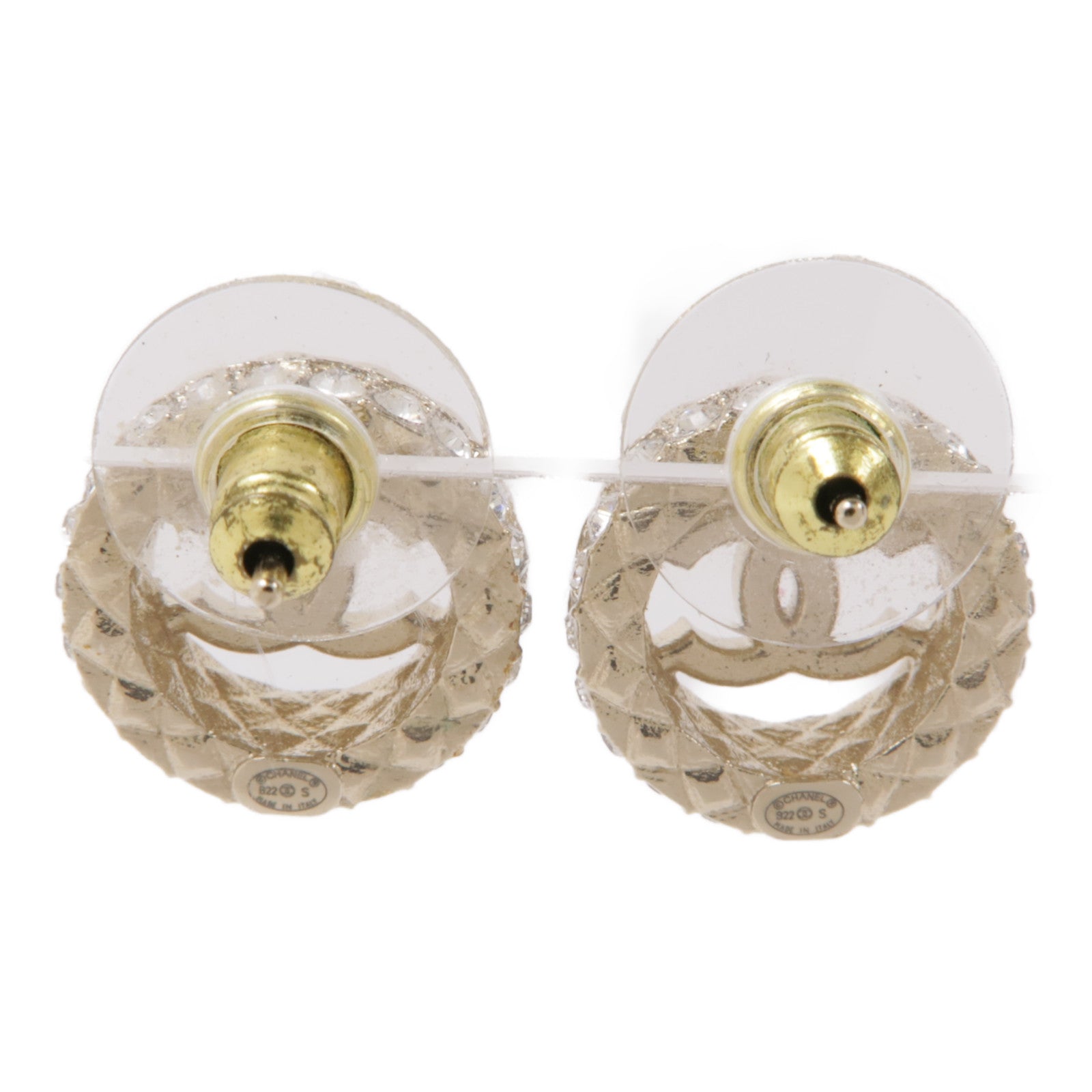 CHANEL PVC/金屬Earrings耳環